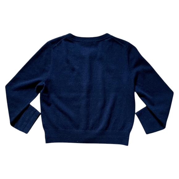 Boden Navy Blue Cashmere Sweater Cardigan | Size S - Picture 2 of 7